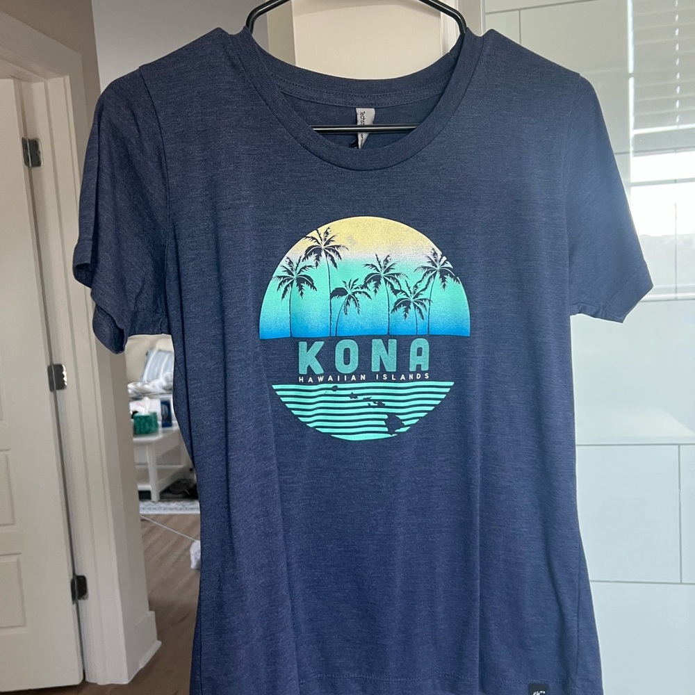 Kona Women's Blue Short Sleeve Tee